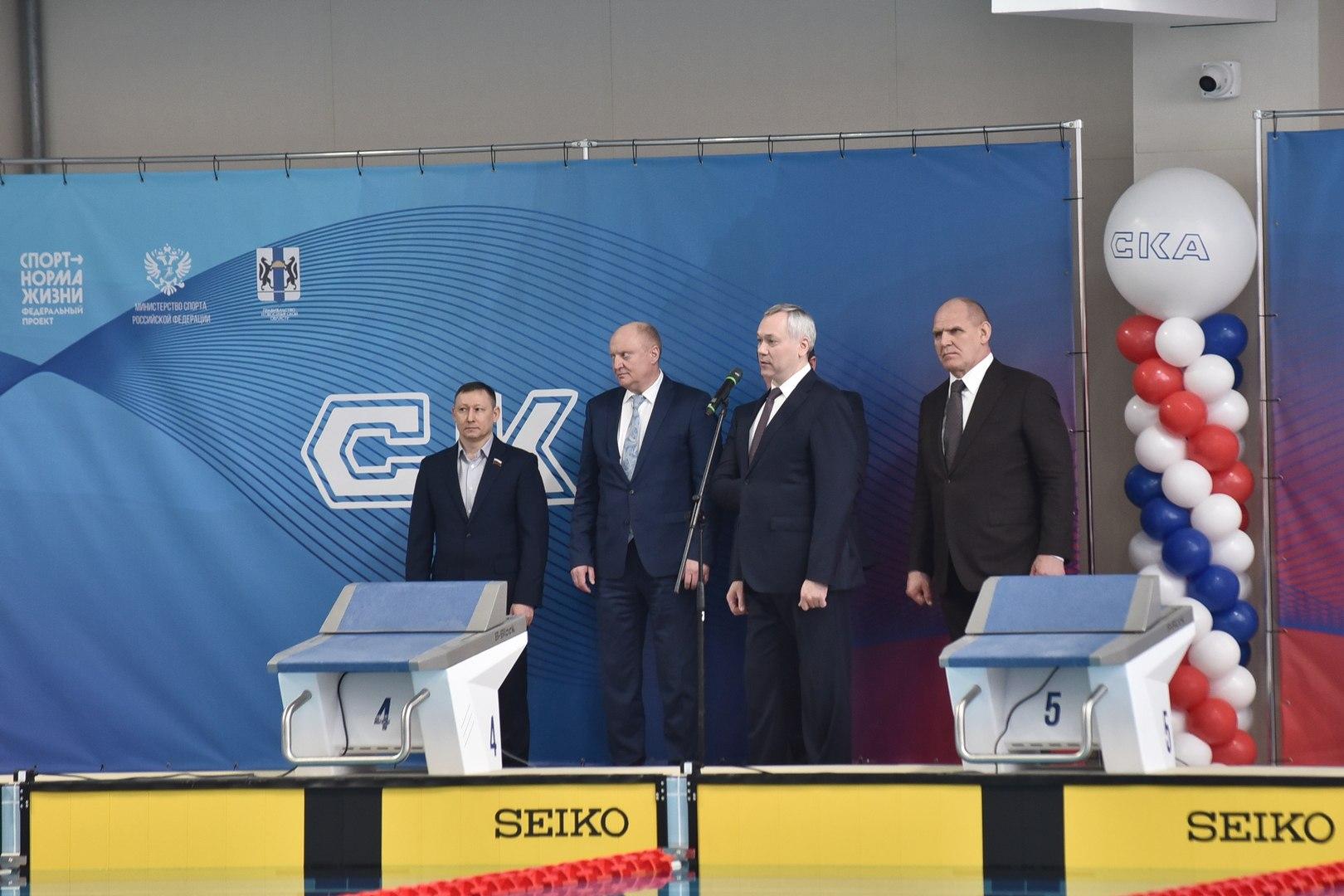 Фото Новый бассейн — для новых рекордов: реконструированный в рамках нацпроекта бассейн СКА откроет двери для посетителей 18 марта 2